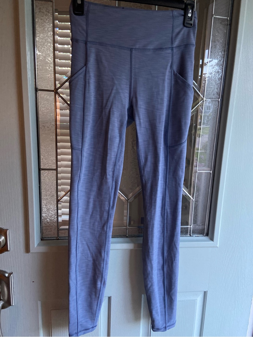 37. Size 4 LULULEMON Invigorate High-Rise Tight Heathered Water Drop